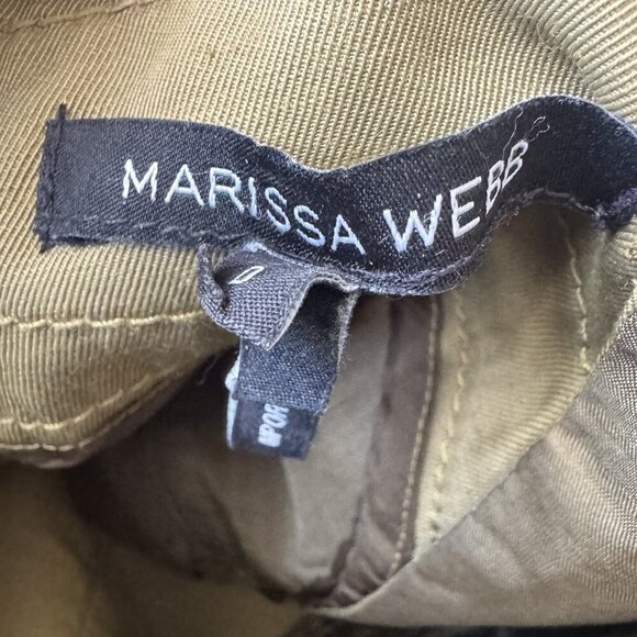 Marissa Webb Size 0 Olive Green khaki lace up sides hot pants - Picture 4 of 7